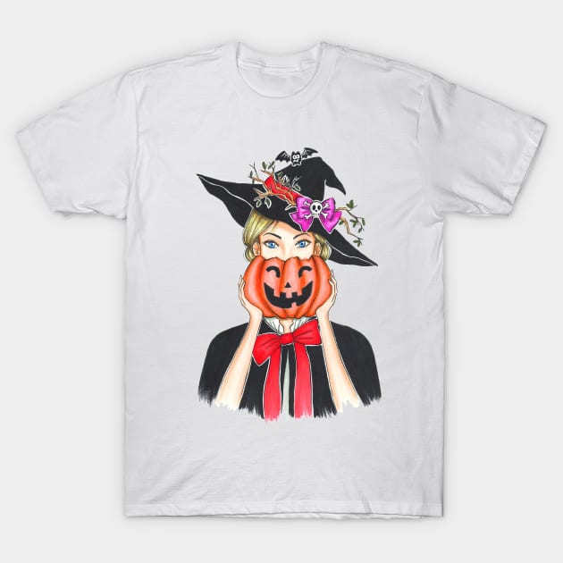 Too Cute to Spook T-Shirt by Ji Illustrator